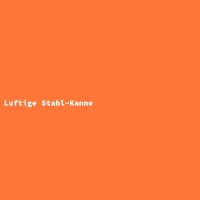 Luftige Stahl-Kanne