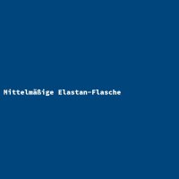 Mittelm&auml;&szlig;ige Elastan-Flasche