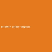 Leichter Leinen-Computer