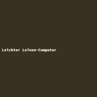 Leichter Leinen-Computer